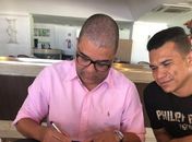 Marcelo Cabo renovou contrato com o CSA