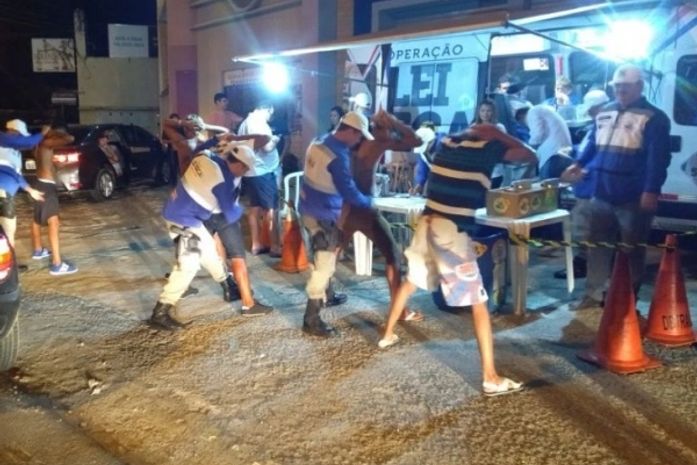 Quatro foram presos durante Lei Seca, em Maceió