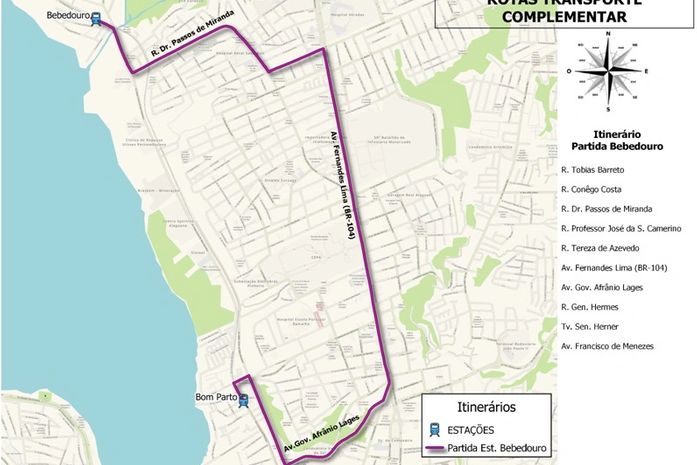 Usuários do VLT farão transbordo gratuito em linhas exclusivas
