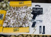 Polícia prende jovem com grande quantidade de drogas e armas em Arapiraca 