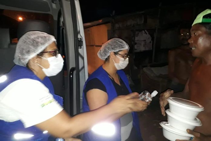 Material arrecadado será destinado a ajudar moradores de rua de Maceió