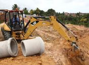 Obras de saneamento