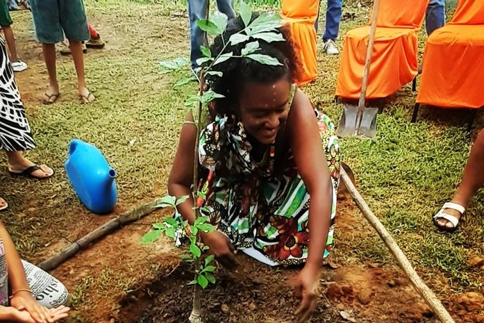 Estamos plantando ancestralidade- afirma a yalorixá, alagoana, Leide Serafim, no Dia Nacional do Baobá