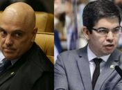 Alexandre de Moraes e Randolfe Rodrigues