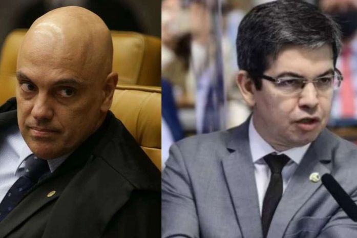Alexandre de Moraes e Randolfe Rodrigues