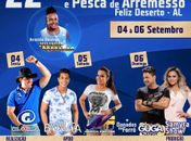 22º Festival do Maçunim reúne equipes de pesca esportiva de todo o Brasil em Feliz Deserto‏