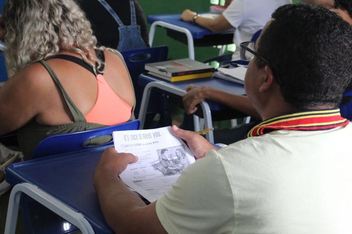 Alunos do Núcleo de Línguas Estrangeiras fazem receitas em inglês para praticar idioma