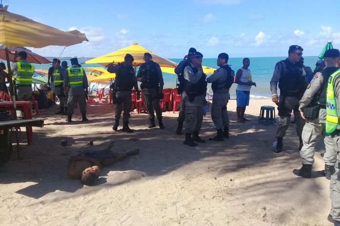 Jovem de nome não revelado foi alvejado a tiros