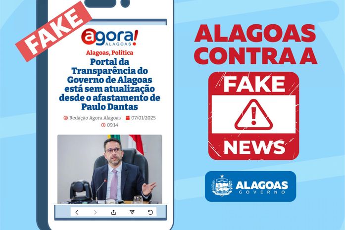 Informação de que o Portal da Transparência do Governo está desatualizado é fake news, diz CGE