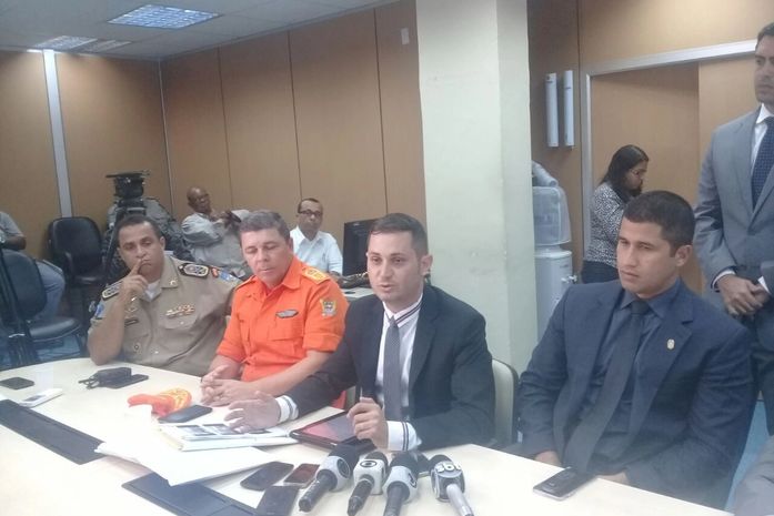 Coletiva do caso Izael Martins