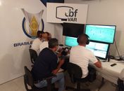 Sala do VAR no Rei Pelé