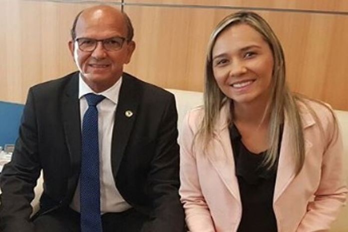 Cícero Cavalcanti e Fernanda Cavalcanti, ambos do PMDB