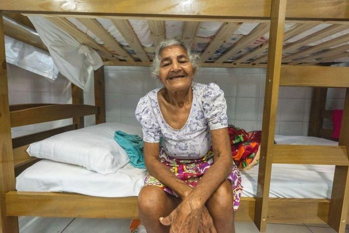 Dona Francisca morava em uma área de risco em Riacho Doce.