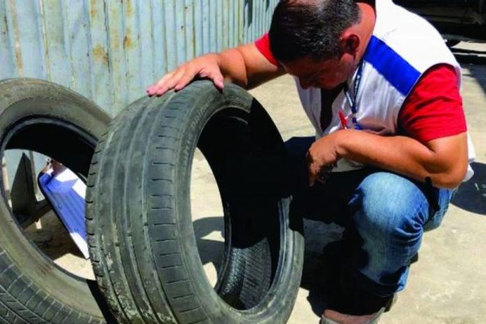 Mutirão de coleta de pneus intensifica combate à dengue a partir de segunda (18)