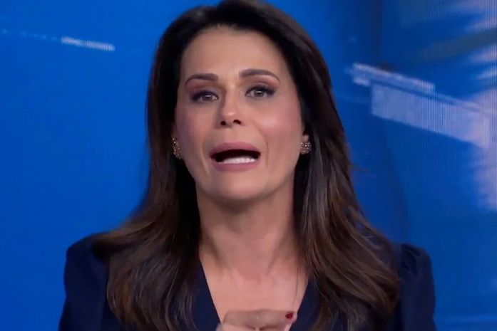 Vídeo: apresentadora do Jornal da Band, se emociona ao noticiar o número de mortes violentas de mulheres que ocorrem no país