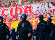 PM mobiliza 180 policiais para jogo entre CRB e Vitória pela Copa do Nordeste