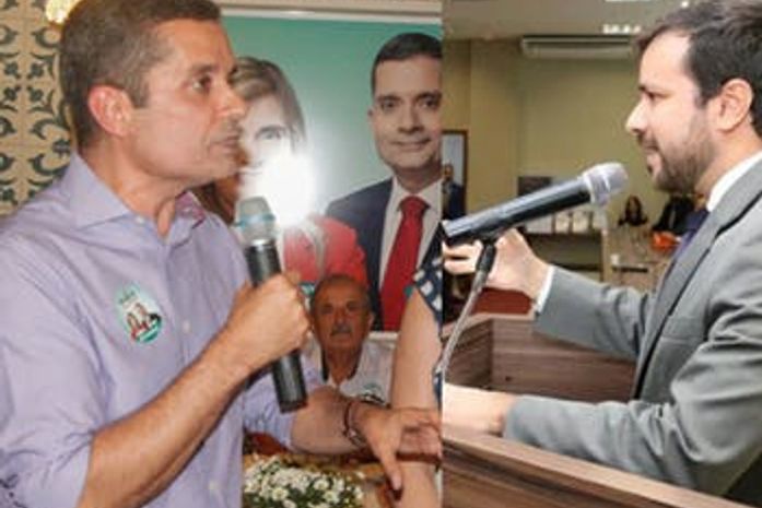 Fernando Falcão e Nivaldo Barbosa