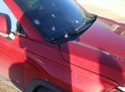 Veículo do médico assassinado