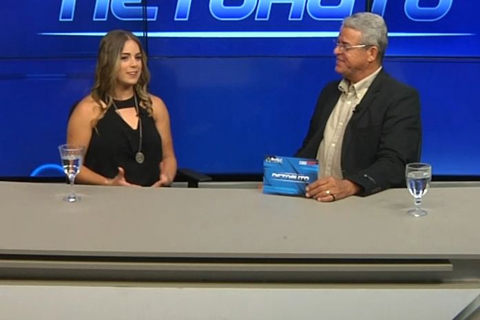 Programa Netoauto entrevista a bailarina Luana Lins