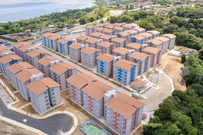 Casas populares, em Maceió