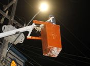Bairro Arnon de Mello é beneficiado com iluminação em LED em Arapiraca