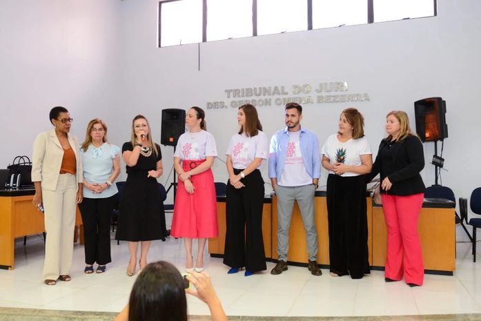 Prefeita Santana Mariano Comemora o Agosto Lilás em Major Isidoro