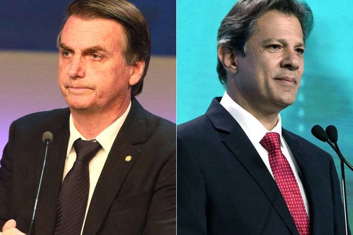Bolsonaro e Haddad