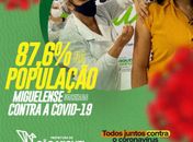 São Miguel dos Campos atinge mais de 100 mil doses aplicadas da vacina contra a Covid-19