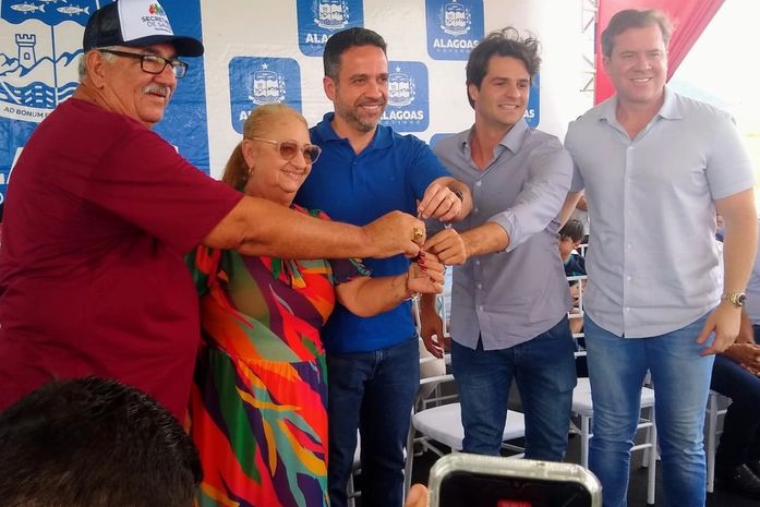 Leopoldina Amorim e Paulo Dantas inauguram novo acesso entre a BR 316 e o povoado Mata Verde