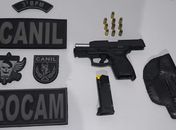 Homem embriagado é preso com pistola após denúncia de disparos em Arapiraca 