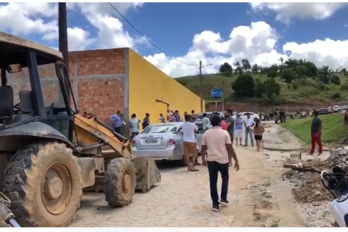 Obras foram paralisadas na cidade