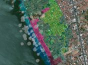 Mapa indica remoção de moradores em áreas do Pinheiro, Mutange e Bebedouro