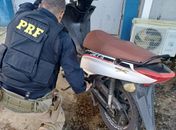 Homem é preso com moto roubada e sem placa em União dos Palmares 