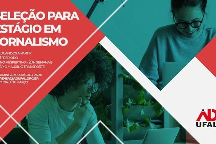 A UFAL tem estágio aberto para estudantes de jornalismo. Tem interesse? Então corre lá...