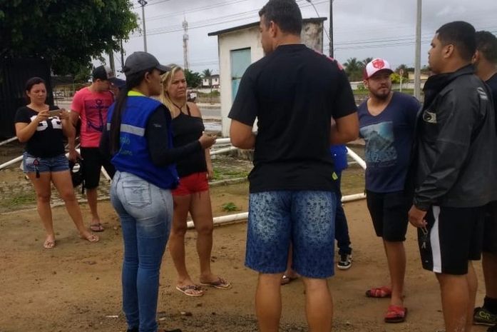 Fiscalização atendeu às denúncias de moradores.