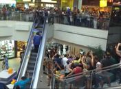 Manifestação no Maceió Shopping