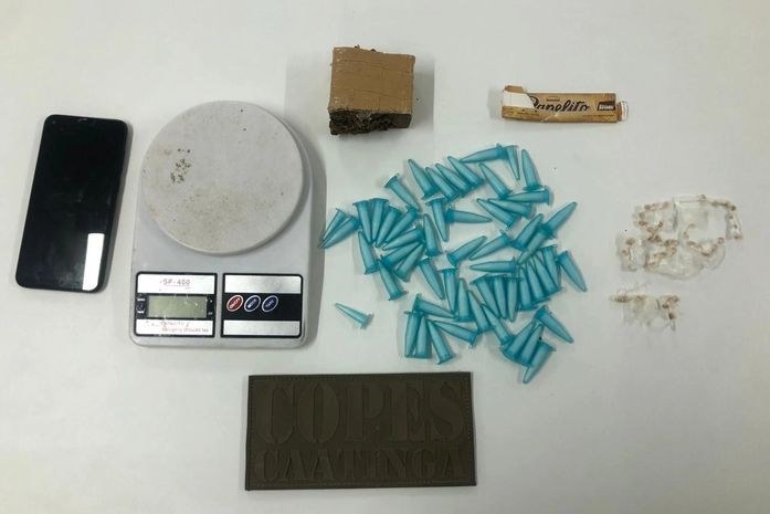 PM apreende arma e drogas durante abordagens em duas cidades do interior de Alagoas