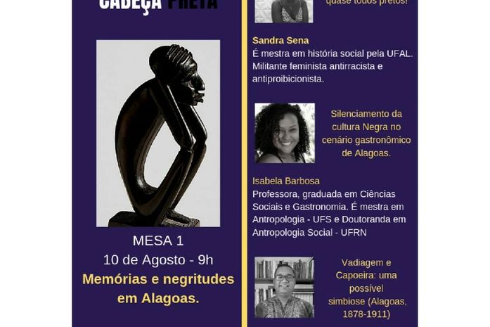 I Seminário cabeça preta: produção de conhecimento, Negritudes, Memórias e Lutas contemporâneas