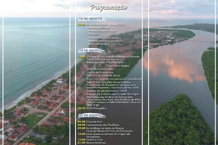 Barra de Santo Antônio festeja emancipação com entrega de obras