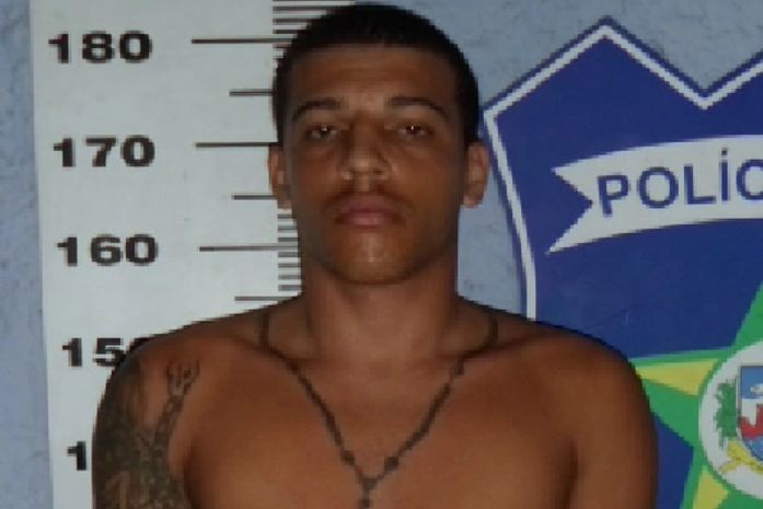Daniel Felipe Santos de Oliveira, de 21 anos, já cometeu diversos crimes pela região.