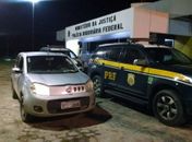Veículo roubado foi apreendido na BR-101