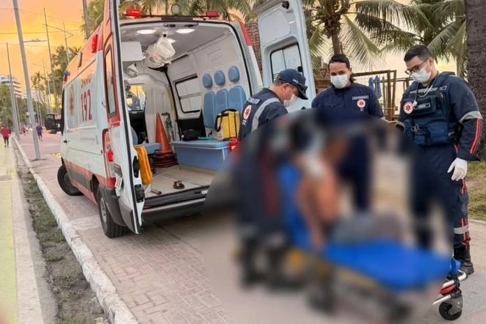 Homem relata perseguição e é resgatado após passar horas no mar na Ponta Verde