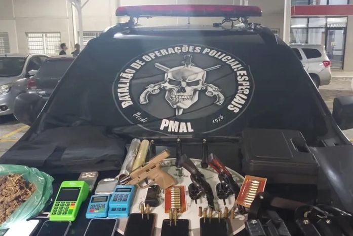 Três homens suspeitos de tráfico morrem em troca de tiros com militares na parte alta de Maceió