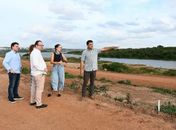 Prefeito Luciano executa mais uma obra de mobilidade urbana e de defesa ambiental