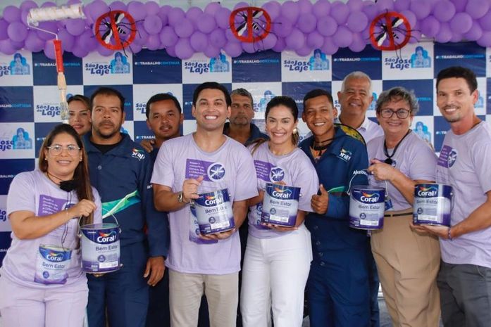 São José da Laje é a primeira cidade do nordeste a lançar o projeto Bem Estar em parceira com as Tintas Coral