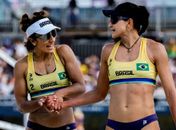 Carol/Bárbara x Mariafe/Clancy: horário e onde assistir ao vôlei de praia em Paris 2024