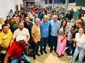 Prefeito de Chã Preta, Maurício Holanda, e vereadores da cidade reforçam onda de apoios à pré-campanha de Alfredo Gaspar ao Senado