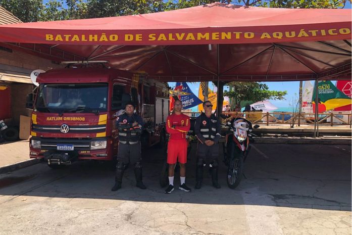 Bombeiros e Samu ampliam frota de motolâncias para reforçar atendimentos na alta temporada