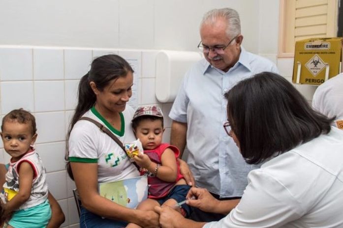 Arapiraca participa da campanha nacional de vacinação contra o sarampo