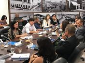 Deputada eleita por AL, Fátima Canuto participa de reunião na Fecomércio